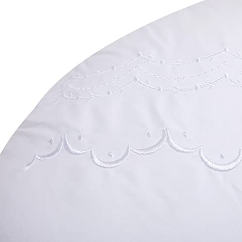 Alfomada De Amamentação E Apoio Para O Bebê Mami Clássicos Contem 01 Un, Papi Textil, Clássico Branc