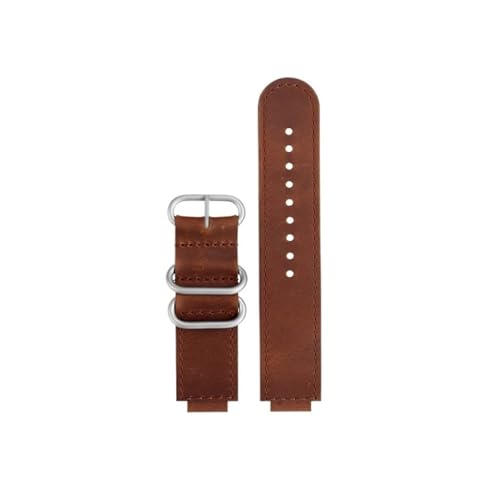 Bracelet de montre cuir vintage 16mm DW5600 GM2100 GA2110 bracelet rechange universel