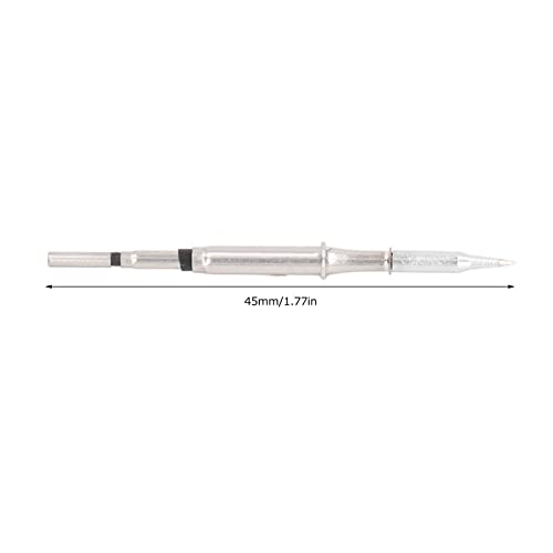 Image of C115 Soldering Iron Tip Replacement, Solder Head C115 Solder Head Welding Heating Soldering Iron Head Replacement for JBC 115 Soldering Station(C115 I Pointed)