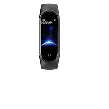 Mabron M4 Band Bluetooth Health Wrist Smart Band Monitor|SmartHealth for Men & Women Activity Fitness Tracker