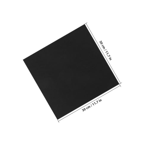 Abaodam 12pcs Paneles Acústicos Autoadhesivos Almohadillas para Aislamiento Sonoro para Habitaciones y Oficinas Pequeñas y Medianas, Poliéster Negro miniatura 2