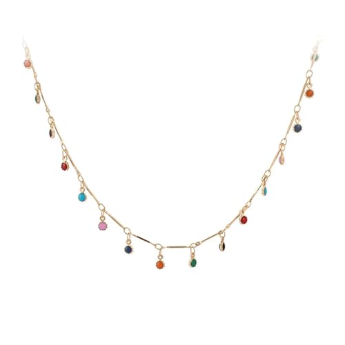 Collier de perles colorées idée cadeau artisanal idéal pour célébrer une femme spéciale