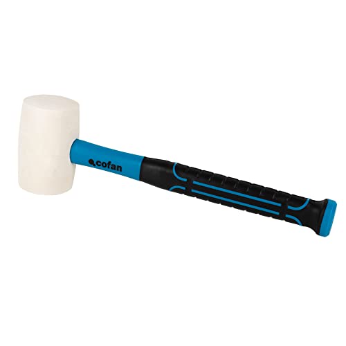 Cofan Maceta de Goma Blanca | Peso de 340, 680 o 900 gr | Cabeza de Goma (680)