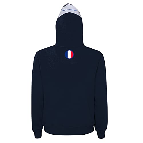 Sudadera Copa Mundial FIFA para niños con capucha de forro polar azul L 3