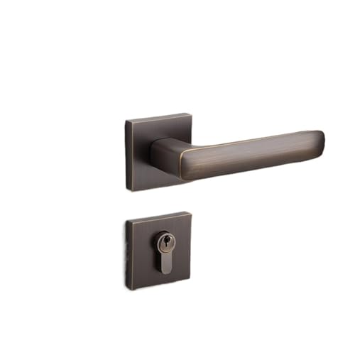 Evita ruidos con la cerradura de puerta interior silenciosa de cobre macizo para madera 4