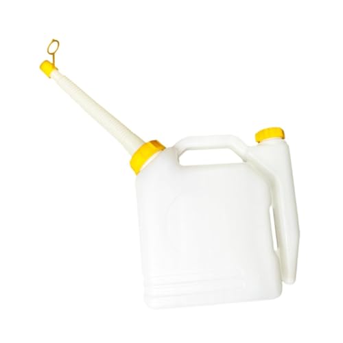 Fzaqwen Botella de Aceite 5L Mezcla Container de de 2 Accidentes Combinación de Aceite Portátil 25: 1 50: 1 40: 1 20: 1 Botella de Relación para El C