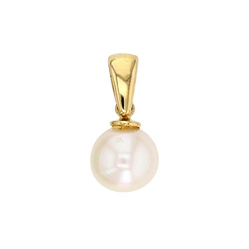 Pendentif en or 375 et perle d'eau douce à offrir pour sceller un moment unique