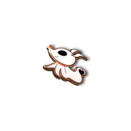 Image of Zero Ghost Dog Pin Halloween Enamel Pin Dog Zero Enamel Pin Zero Pin Zero Ghost Dog Figure Pin Zero Ghost Dog Lapel Pin Zero Ghost Dog Brooch Christmas Pin Halloween Zero Pin Christmas Gift Enamel Pins and Brooches for Lapel Pin Backpack Bags Badg