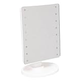 Miroir à LED blanc 28x16cm 5five - Miroir à LED Blanc 28x16cm