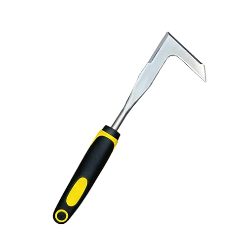 Weed Removal Tool, Ergonomic Handle, Weed Puller for Garden, Weed Remover Tool for Gardening and Moss Removal, Durable Weeding Tools for Garden (30cm)