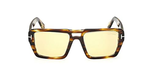 Tom Ford RED FORD FT1153 Dark Havana/Yellow 56/19/145 men Sunglasses2