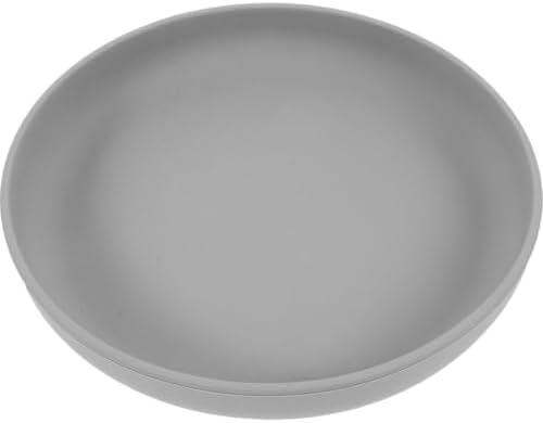 PRETYZOOM Senior Dining Plate with Suction Base Scoop Plate Spill...