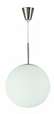 Lámpara suspensión Globo con tulipa opal diámetro 35cms