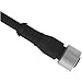 Cordset; M12 Euro Female Straight; 5 Pin; 18 Meter; PVC; Black; 66956
