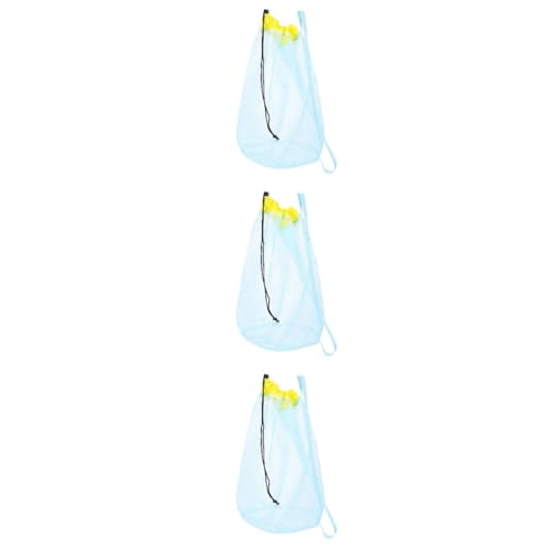 Jouets de plage pochette en maille VALICLUD sac de rangement léger pour ramassage de coquillages