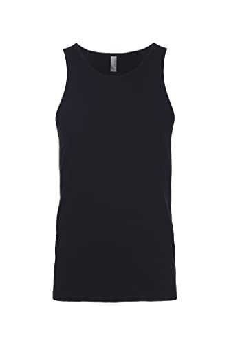 Next Level Men's Cotton Tank L Black #TOP2