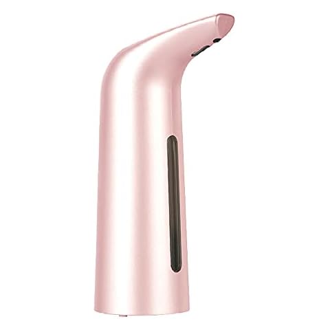 soap Dispenser Pump,Fashion Female Rose Gold Automatic Sensor soap Dispenser, Household Smart Hand sanitizer Cover