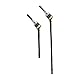 KIMISS Axial Ar60 Achsen Axial Wraith Achswellen Schwarz Cvd Antriebswelle Legierung Vorderachse Ersatzteile für Axial Wraith Rcwler Auto