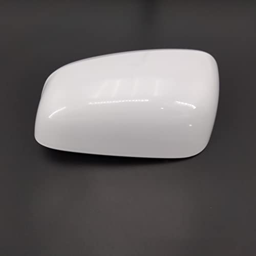 Yassdwbn Primer Acabamento da capa do espelho retrovisor para Honda Fit Jazz LHD 2009-2013