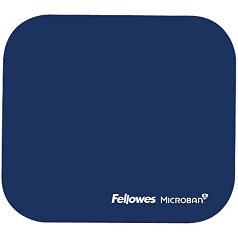 Fellowes Antibacterial Mouse Mat with Rubber Base Cover