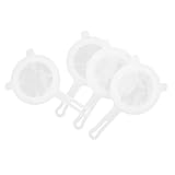 Photo Gallery lopuner 4 pezzi filtri nylon ultra per mesh colino con per latte soia yogurt e tè filtro alimentare versatile e facile da Photo Gallery lopuner 4 pezzi filtri nylon ultra per mesh colino con per latte soia yogurt e tè filtro alimentare versatile e facile da
