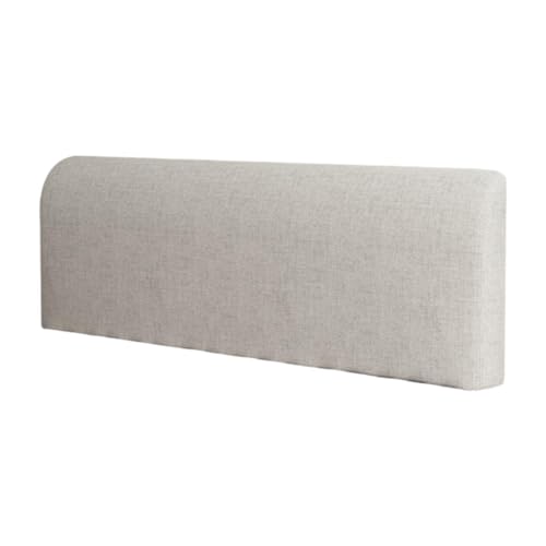 Image of Dorm Headboard Cushion for Dorm Room Decoration Modern Soft Backrest Cushion Light Gray