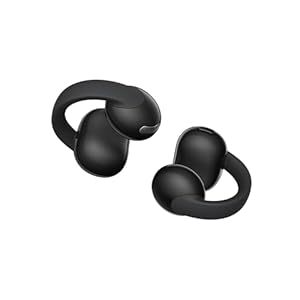 soundcore C50i by Anker, Open-Ear Kopfhörer, Clip-On Earbuds, Ultra-bequem, Open-Ring Design, 12mm Treiber für kraftvollen Bass, klare Anrufe mit KI, KI-Echtzeit-Übersetzung, fester Halt, Hi-Res, IP55