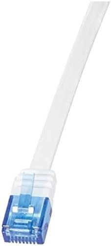LogiLink CP0140 Câble réseau Cat5e UTP AWG 30 RJ45 15 m Bleu/Blanc