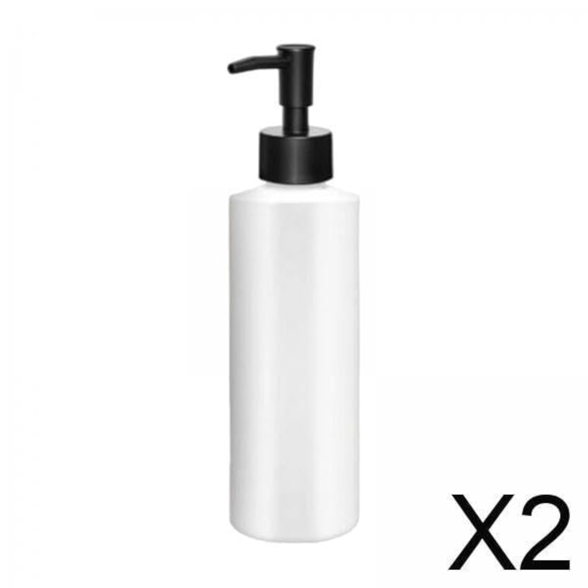 Multipurpose Lotion Bottle with Black Pump Head