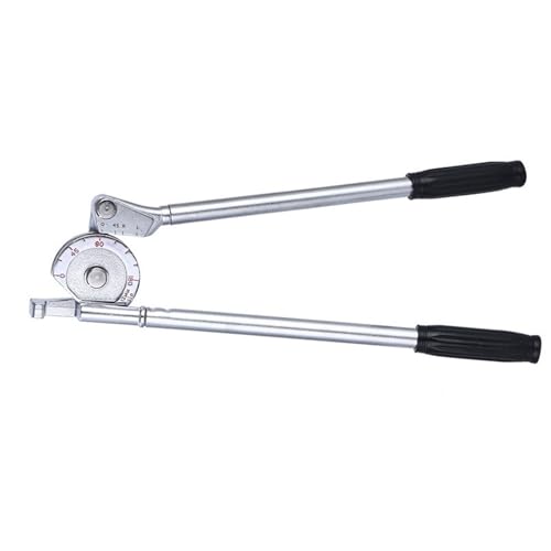Dobladora de tubos de alta resistencia, dobladora manual de tubos de cobre de 6/8/10/12/14/16/19/22 mm, 180°, for aluminio y acero inoxidable.(16mm bender)