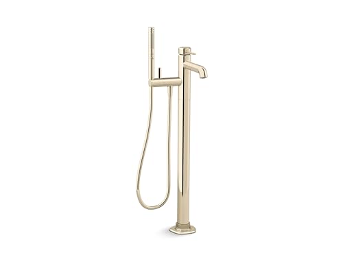 KOHLER K- T27025-4-AF OCCASION™ FREESTANDING BATH FILLER, Vibrant French Gold