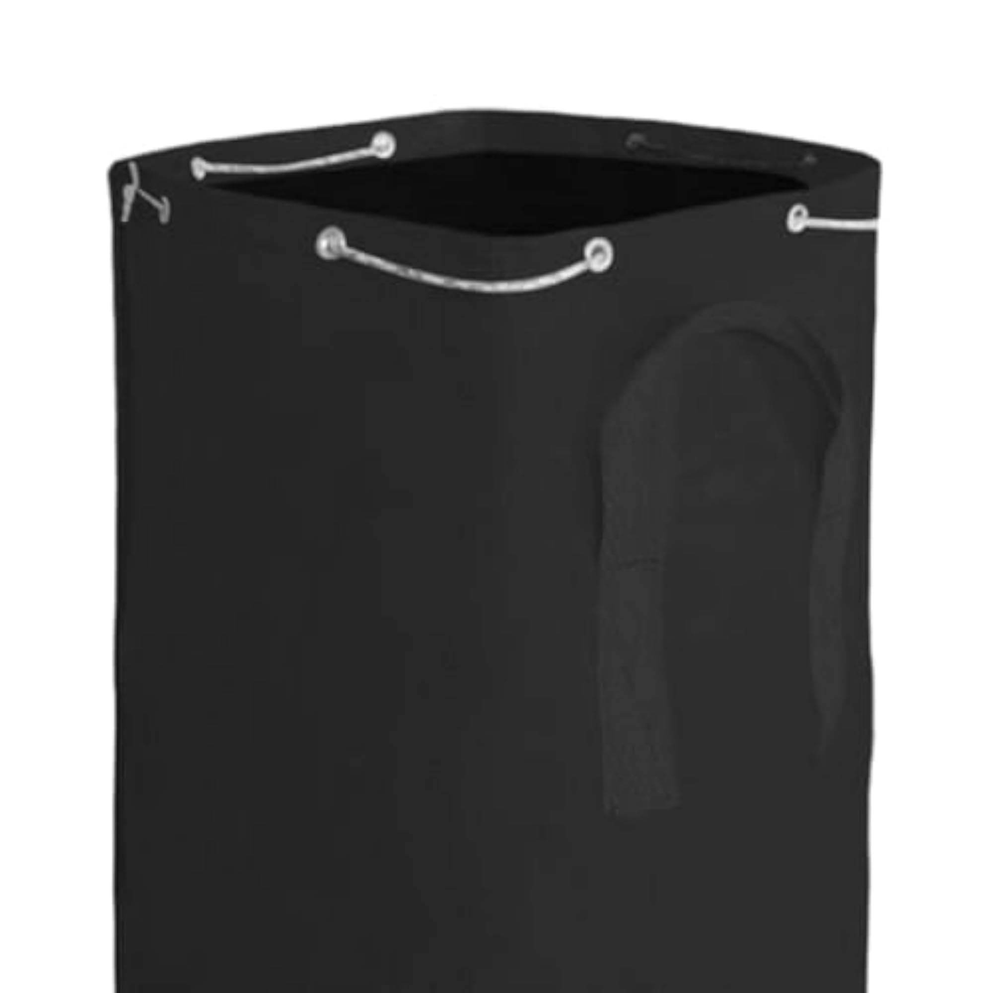 Versatile Portable Drawstring Pouch for Indoor Football, Black