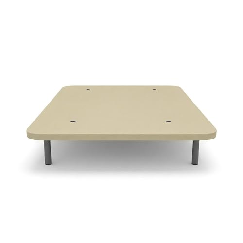 Miniatura 6 de Mattfy - Base Tapizada 3d 150 X 190 Beige Extra Resistente Con Gran Estabilidad Y Barras De Refuerzo, Incluye 6 Patas Metálicas Roscadas De 25cm