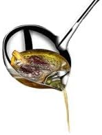 隔油勺304不锈钢漏油过滤神器家用勺子 Stainless Steel Long handled soup spoons，Spoons,Meal spoon 厨房去油漏勺火锅撇油汤勺 Household Cleaning，Kitchen Storage Essentials