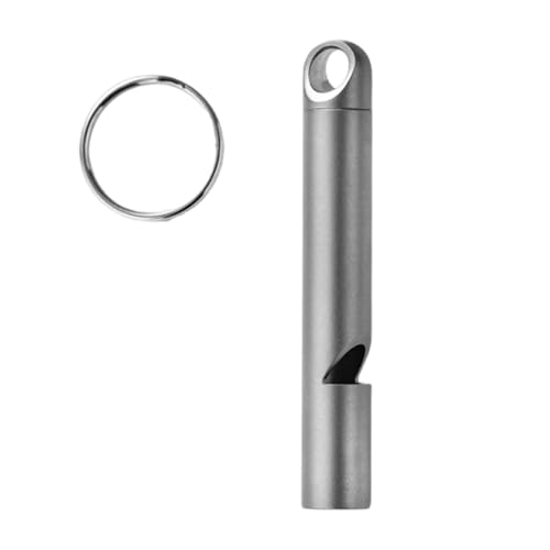 STBQHG Portable Signals Whistles Louds Emergencies Whistles with Keyring Training Whistles for Outdoor Hiking Camping Exploring