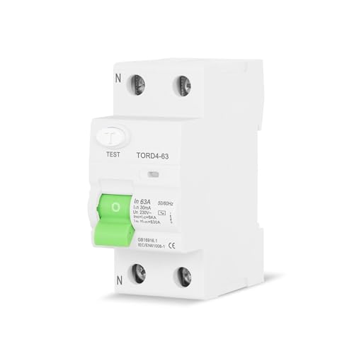 Disjoncteur électromagnétique 2 pôles éliminant les risques de panne électrique 16A - 3