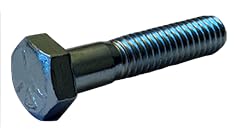 7/16"-14 x 1/2" Full Thread Hex Cap Screws, Grade 5 Steel, Zinc, 1000 Pack