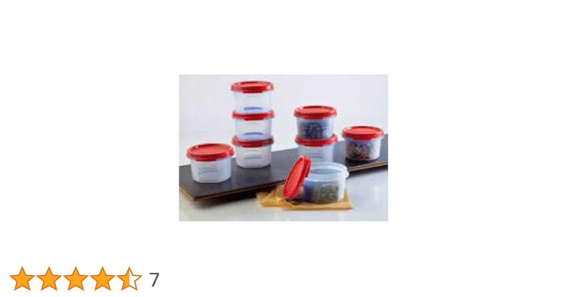 Amazon｜Tupperware MMラウンド＃2（440mL）+ MMラウンド＃1