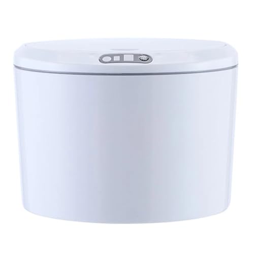 Cubo de basura con sensor para eliminar residuos del escritorio de forma automática y limpia
