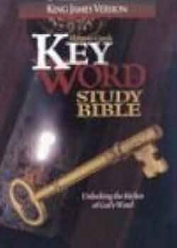 聖書　\"Hebrew-Greek KEY WORD Study Bible\" Amazon.com: The Hebrew-Greek Key Word Study Bible: ESV