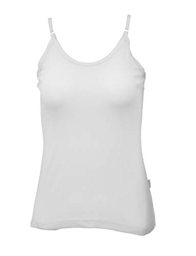 Image of SMV Women's | Girl's Slip | 100% Cotton Adjustable Strap - (White, Black, Skin Colour) (Pack of 3)