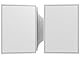 Trauerpapier-Set Trauerrand, 20 Blatt A4 + 20 komplett bedruckte Briefumschläge DIN LANG, für Laser/Ink/Copy/Hand