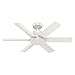 Hunter Fan 50935 Kennicott Deckenventilator, 59 W, 220 V, Fresh White