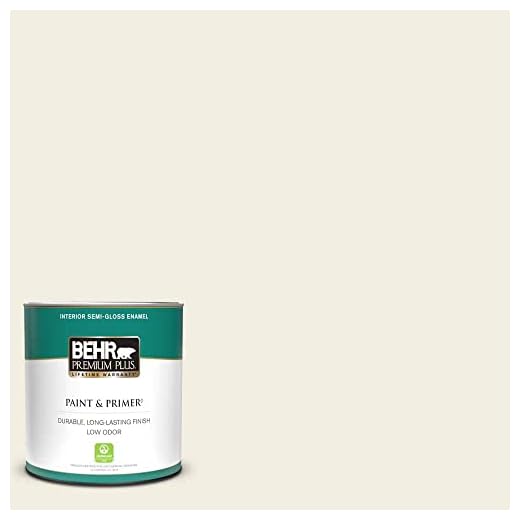 BEHR Swiss Coffee Semi-Gloss Enamel Paint