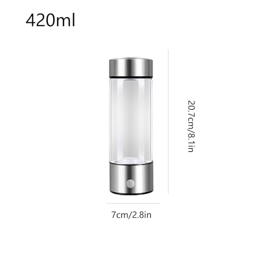 Générateur d'eau hydrogène Teksome bouteille portable de 420 ml