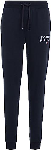 Tommy Hilfiger Pantalón de chándal Hombre Sweatpants Largo, Azul (Desert Sky), S - imagen 5