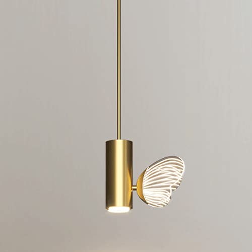 Lámpara de mariposa de cristal ideal para decorar el techo del cuarto de los niños