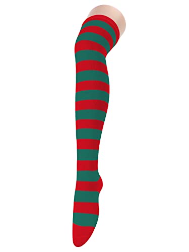 Image of Century Star Thigh High Socks Long Over Knee High Socks for Women Casual Athlete Striped Knee High Stocking