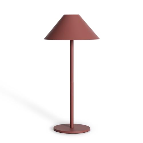 🌟 Eleganza Portatile: La lampada da tavolo LED Kivuli è la compagna perfetta per illuminare qualsiasi spazio con stile; grazie alla sua struttura a prisma e al colore terracotta, aggiunge un tocco moderno a sale, cucine e salotti; ideale per chi cerca design e funzionalità in un'unica soluzione