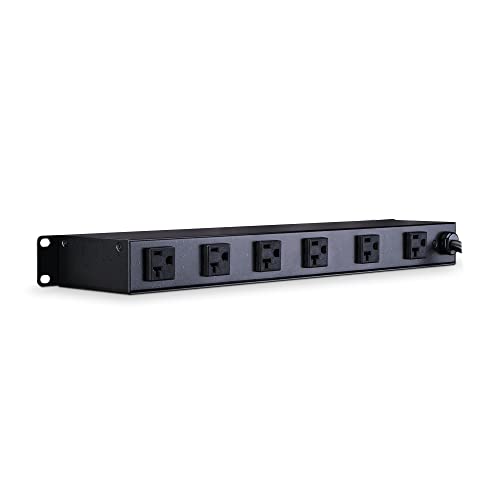 Cyberpower Cps1220Rm Basic Pdu, 100-125V/20A, 12 Outlets, 15Ft Power Cord, 1U Rackmount #TOP2